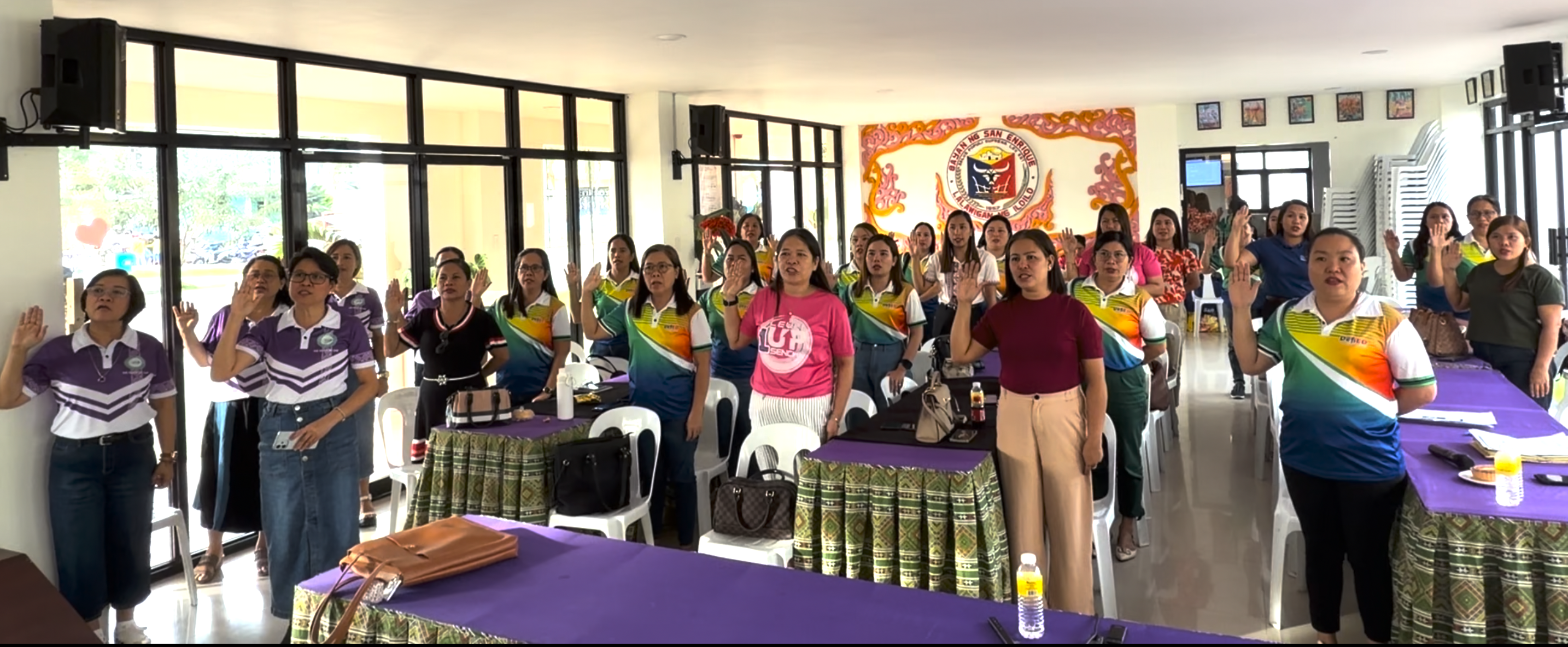 San Enrique Educators Take PFA Oath in STEP UP Phase 2 Training